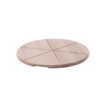 Casa si Gradina - Bucatarie si vesela - Vesela si tacamuri - Platouri de bucatarie - Platou / Planseta pizza, 30 cm, lemn de fag, compartimentat, Hendi - Infinity.ro