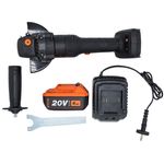 Casa si Gradina - Constructii - Scule electrice si accesorii - Polizoare - Polizor unghiular pe acumulator Stromo AGA216 4 Ah, 20 V , 7450 rot/min , Brushless - Infinity.ro