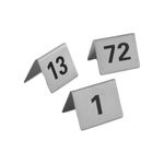 Casa si Gradina - Decoratiuni - Decoratiuni petrecere - Accesorii pentru petrecere - Semn Hendi pentru masa - numere 49-60, 55x52x(H)40 mm - Infinity.ro