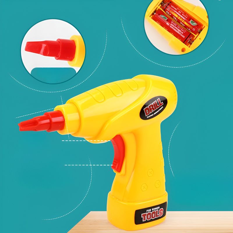 Jucarii, Copii si Bebe - Jucarii si jocuri - Seturi de constructie si cuburi - Seturi de constructie - Set Constructie Bormasina Magica cu Servieta, Flippy, 310 Piese, Albastru, Piese Multicolore, Plastic, 31x46 cm - Infinity.ro