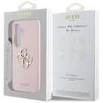 Laptop, Telefoane si Tablete - Telefoane mobile si accesorii - Accesorii Telefoane - Huse telefoane - Husa pentru Samsung Galaxy S25 - Guess Silicone 4G Big Metal Logo (GUHCS25SS4SMDP) - Roz - Infinity.ro