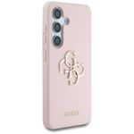 Laptop, Telefoane si Tablete - Telefoane mobile si accesorii - Accesorii Telefoane - Huse telefoane - Husa pentru Samsung Galaxy S25 - Guess Silicone 4G Big Metal Logo (GUHCS25SS4SMDP) - Roz - Infinity.ro