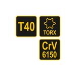 Casa si Gradina - Constructii - Scule de mana si unelte - Chei si truse chei - Cheie torx cu maner, tip "T", T40 Vorel 56636 - Infinity.ro
