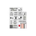 Casa si Gradina - Constructii - Depozitare, transport si protectie - Organizatoare si cutii scule - Dulap pentru scule 12 sertare Yato YT-09003 - Infinity.ro