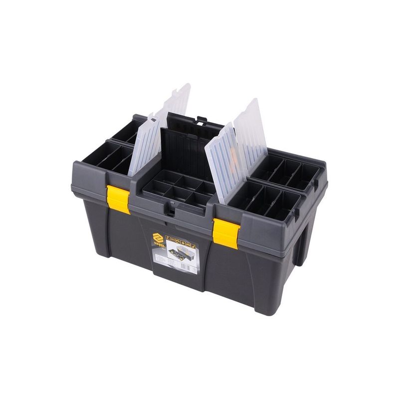 Casa si Gradina - Constructii - Depozitare, transport si protectie - Organizatoare si cutii scule - Cutie scule tip "Organizator" 26" Vorel 78815 - Infinity.ro