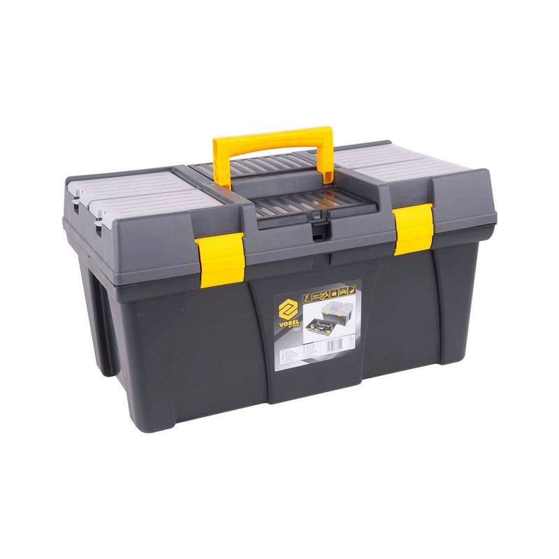 Casa si Gradina - Constructii - Depozitare, transport si protectie - Organizatoare si cutii scule - Cutie scule tip "Organizator" 26" Vorel 78815 - Infinity.ro