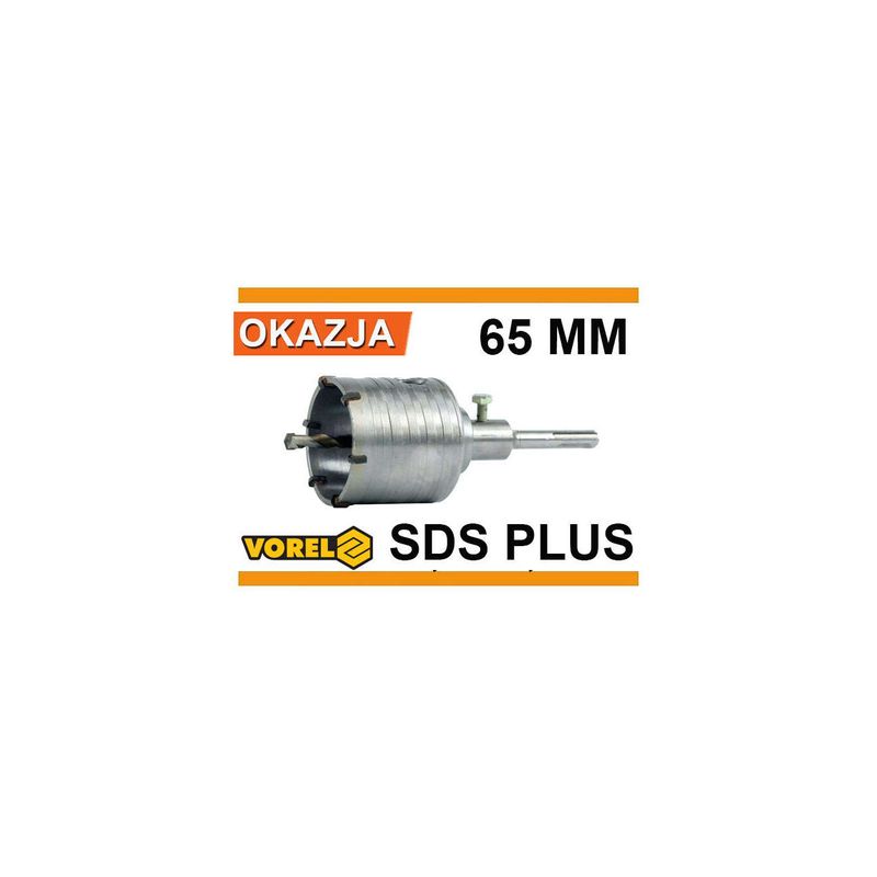 Casa si Gradina - Constructii - Scule electrice si accesorii - Seturi si accesorii pentru gaurit si insurubat - Burghiu cu carota vidia pentru beton, SDS 65 mm Vorel 03245 - Infinity.ro