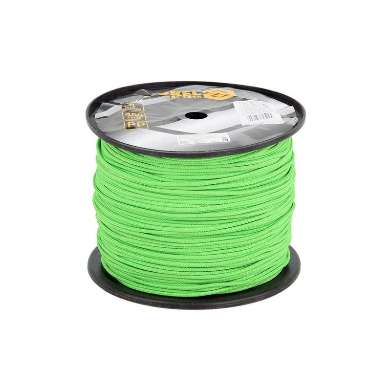 Casa si Gradina - Constructii - Feronerie si accesorii - Sfoara si lanturi - Cordelina impletita PP 4 mm, 400 m Vorel 69502 - Infinity.ro