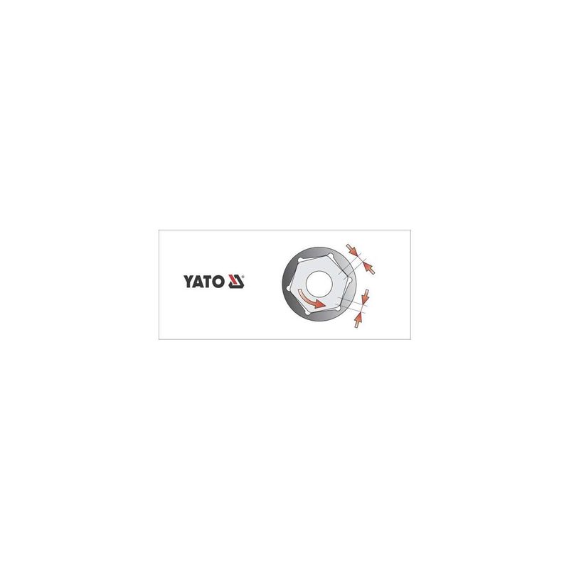 Casa si Gradina - Constructii - Scule de mana si unelte - Chei si truse chei - Cheie tubulara 11 mm, 1/2” Yato YT-1204 - Infinity.ro