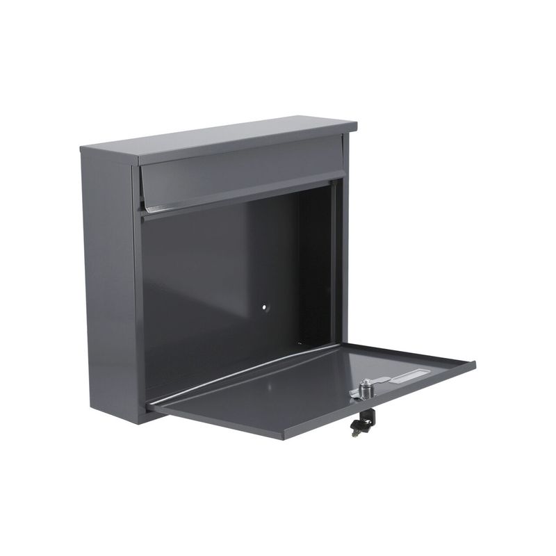 Casa si Gradina - Constructii - Depozitare, transport si protectie - Cutii postale - Cutie postala, 310 x 360 x 100 mm gri Vorel 78576 - Infinity.ro