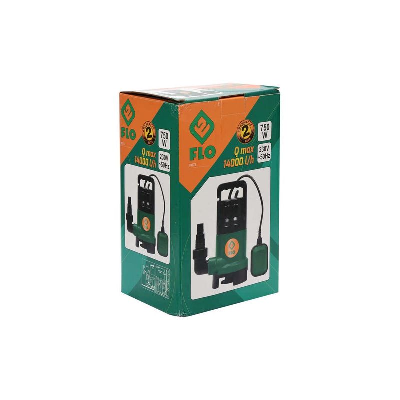 Casa si Gradina - Gradinarit si plante - Instalatii si accesorii pentru irigatii - Pompe apa - Pompa submersibila 750W Flo 79773 - Infinity.ro