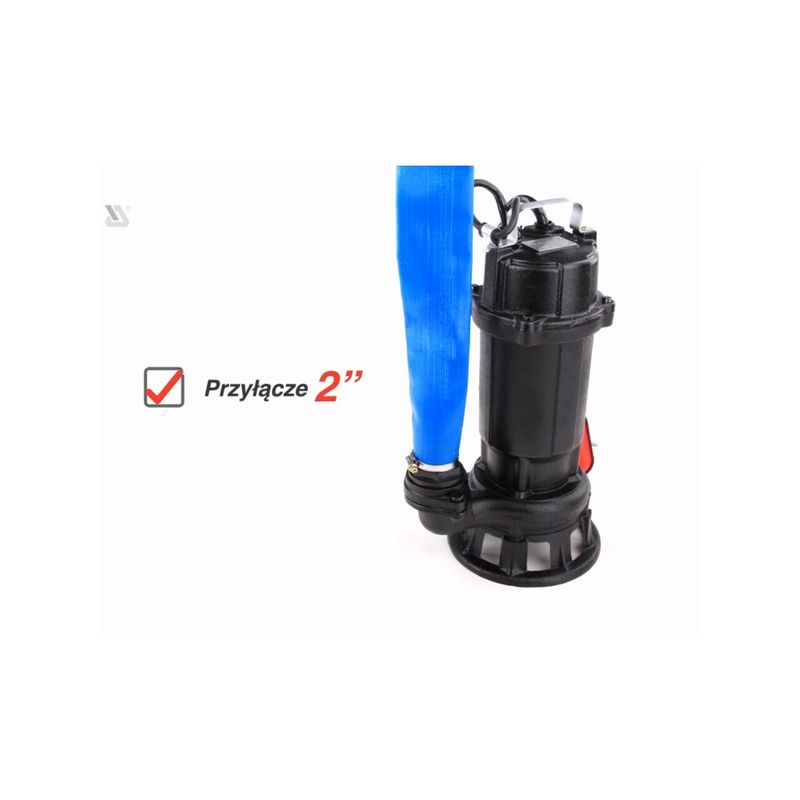 Casa si Gradina - Gradinarit si plante - Instalatii si accesorii pentru irigatii - Pompe apa - Pompa submersibila cu tocator pentru fose septice, material fonta, 750 W Yato YT-85350 - Infinity.ro