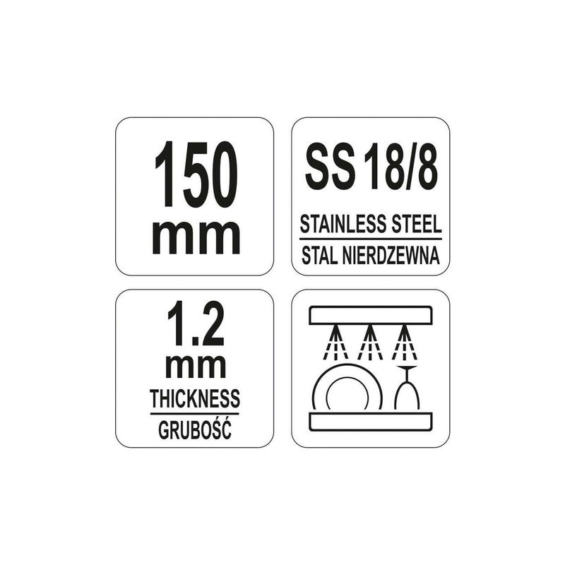 Casa si Gradina - Constructii - Scule de mana si unelte - Clesti si patenti - Cleste pentru gheata 150 mm Yato YG-02736 - Infinity.ro