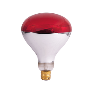 Bec Infrarosu R125 150W E27 rosu
