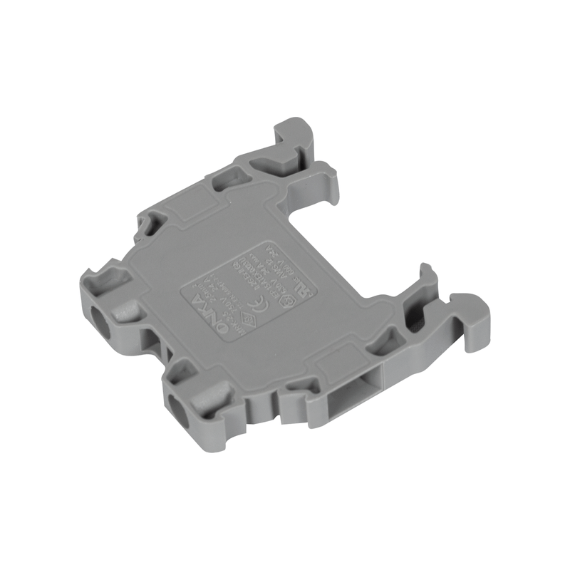 Casa si Gradina - Electrice - Tablouri electrice si accesorii - Clema sina MRK 2.5mm gri - Infinity.ro