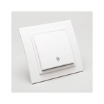 Casa si Gradina - Electrice - Distributie electrica si comanda - Intrerupatoare - Zena alb Intrerupator Cap Scara ST - Infinity.ro