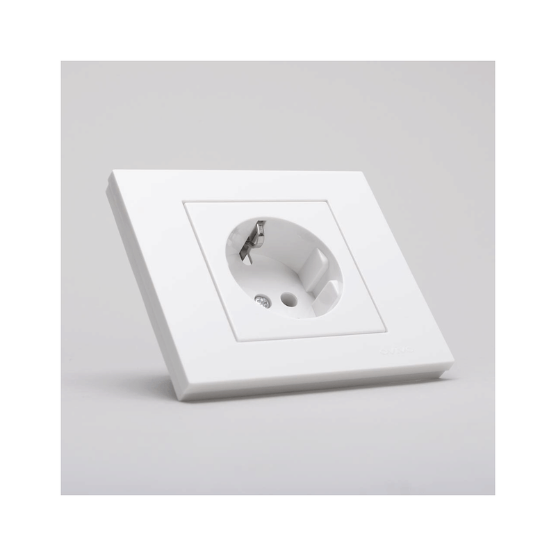 Casa si Gradina - Electrice - Prize - Priza schuko ST alb - Infinity.ro