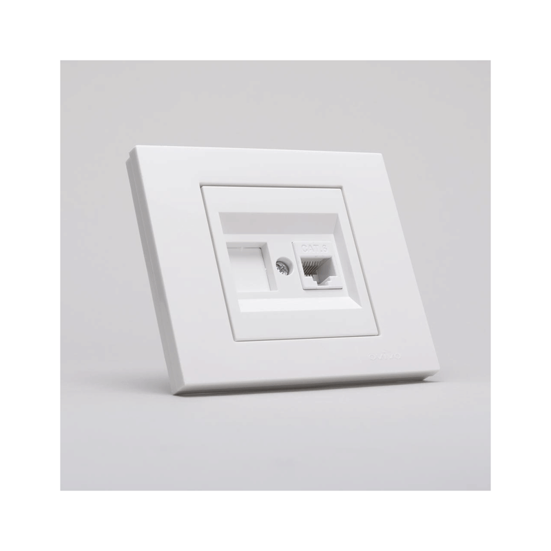 Casa si Gradina - Electrice - Prize - Priza UTP, CAT6 ST alb - Infinity.ro