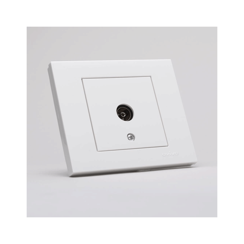 Casa si Gradina - Electrice - Prize - Priza TV Capat alb - Infinity.ro