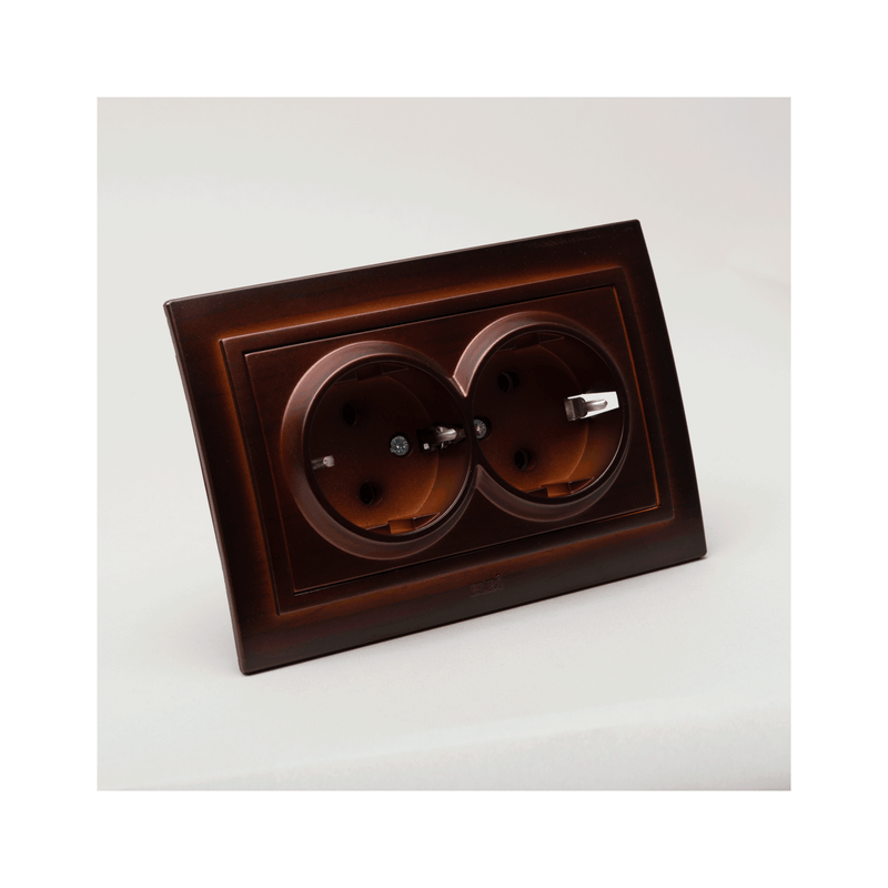 Casa si Gradina - Electrice - Prize - Zena Mahon Priza Dubla CP ST - Infinity.ro