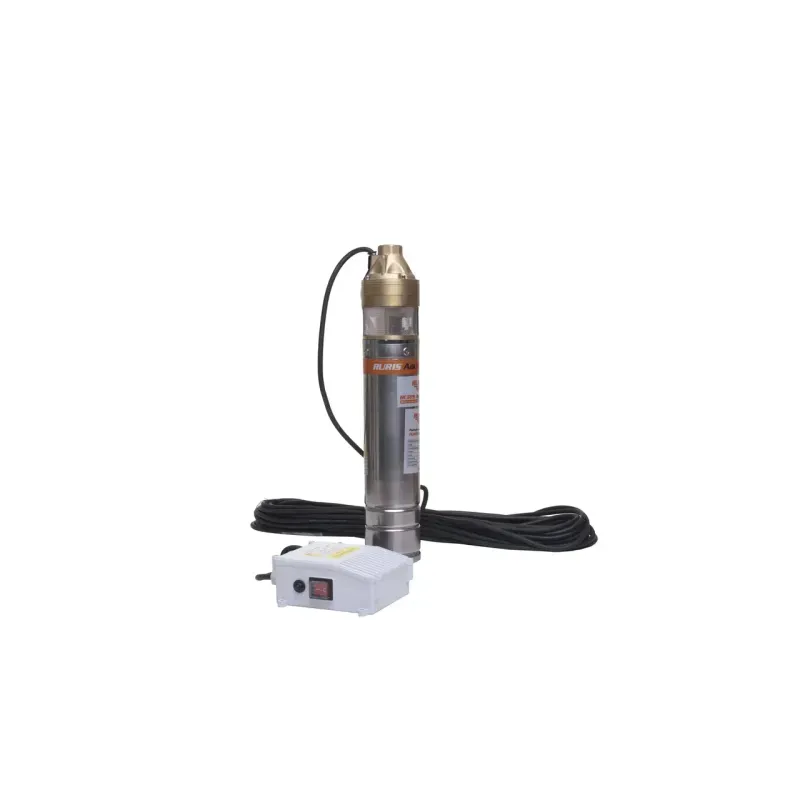 Casa si Gradina - Gradinarit si plante - Instalatii si accesorii pentru irigatii - Pompe apa - Pompa submersibila Ruris Aqua 105, de mare adancime, 1500 W, 140 m, 43.3 l/min, 4 inch, monofazata - Infinity.ro