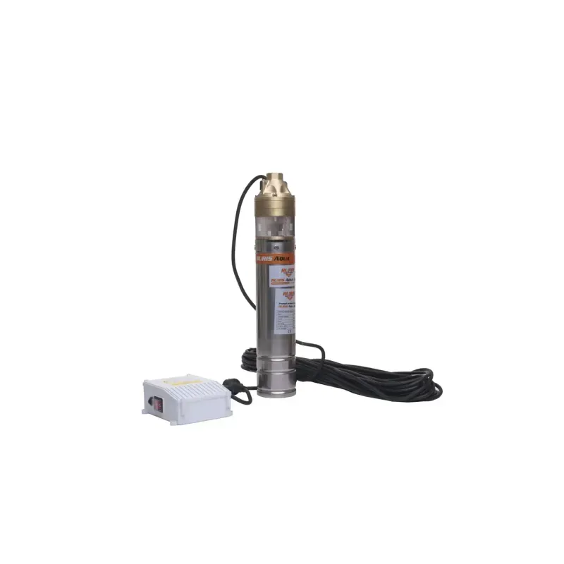 Casa si Gradina - Gradinarit si plante - Instalatii si accesorii pentru irigatii - Pompe apa - Pompa submersibila Ruris Aqua 105, de mare adancime, 1500 W, 140 m, 43.3 l/min, 4 inch, monofazata - Infinity.ro