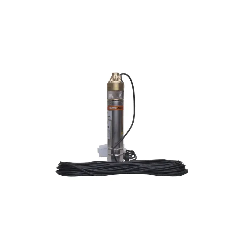 Casa si Gradina - Gradinarit si plante - Instalatii si accesorii pentru irigatii - Pompe apa - Pompa submersibila Ruris Aqua 105, de mare adancime, 1500 W, 140 m, 43.3 l/min, 4 inch, monofazata - Infinity.ro