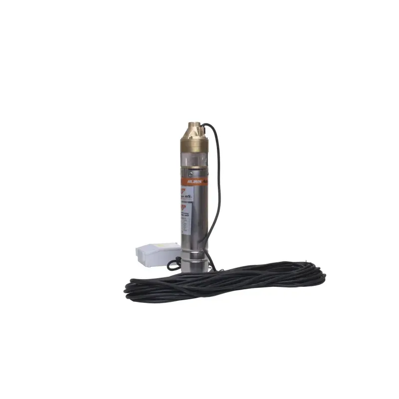 Casa si Gradina - Gradinarit si plante - Instalatii si accesorii pentru irigatii - Pompe apa - Pompa submersibila Ruris Aqua 105, de mare adancime, 1500 W, 140 m, 43.3 l/min, 4 inch, monofazata - Infinity.ro