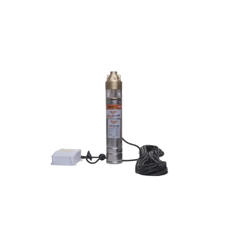 Casa si Gradina - Gradinarit si plante - Instalatii si accesorii pentru irigatii - Pompe apa - Pompa submersibila Ruris Aqua 105, de mare adancime, 1500 W, 140 m, 43.3 l/min, 4 inch, monofazata - Infinity.ro