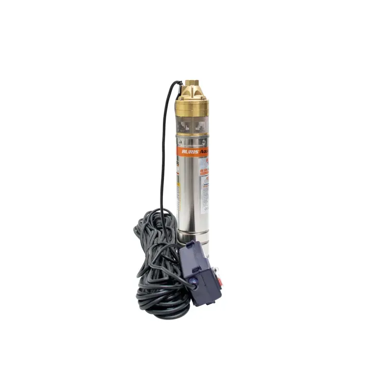 Casa si Gradina - Gradinarit si plante - Instalatii si accesorii pentru irigatii - Pompe apa - Pompa submersibila Ruris Aqua 105, de mare adancime, 1500 W, 140 m, 43.3 l/min, 4 inch, monofazata - Infinity.ro