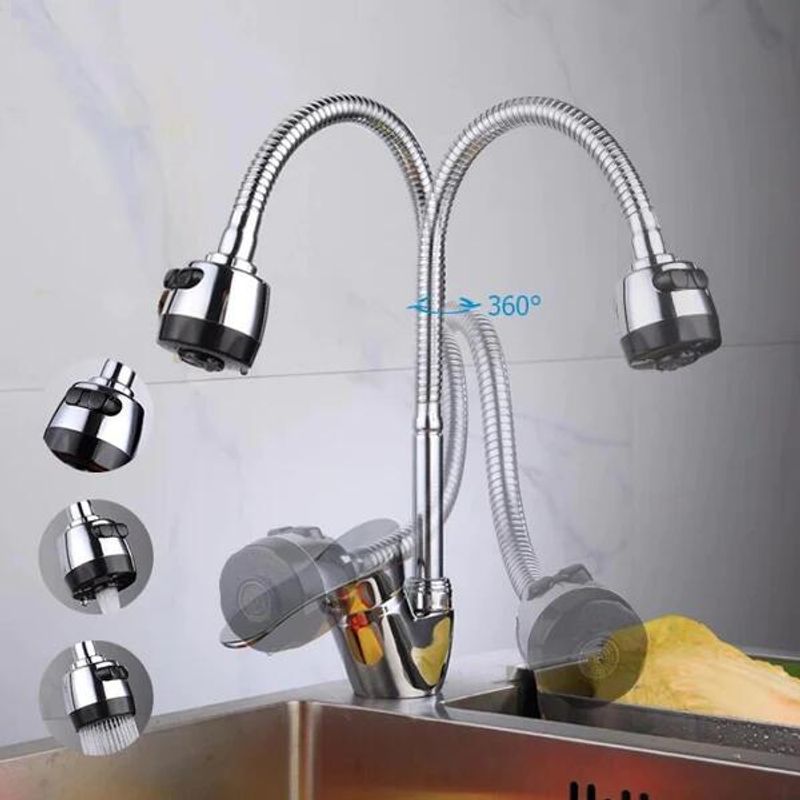 Casa si Gradina - Sanitare - Lavoar baie si accesorii - Baterii sanitare - Baterie lebada flexibila, Korman LB003 - Infinity.ro