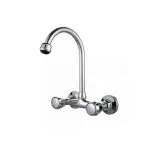Casa si Gradina - Sanitare - Lavoar baie si accesorii - Baterii sanitare - Baterie perete doua prinderi, doua rozete, Korman 2P 2R PR001 - Infinity.ro