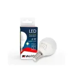 Casa si Gradina - Corpuri si surse de iluminat - Becuri si tuburi neon - Becuri - Bec LED sferic G45 E14 6W lumina calda LC 3000K Valcor VLC11005 - Infinity.ro