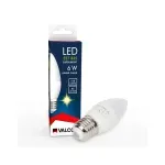 Casa si Gradina - Corpuri si surse de iluminat - Becuri si tuburi neon - Becuri - Bec LED lumanare B35 E27 6W lumina neutra LN 5000K Valcor VLC11004 - Infinity.ro