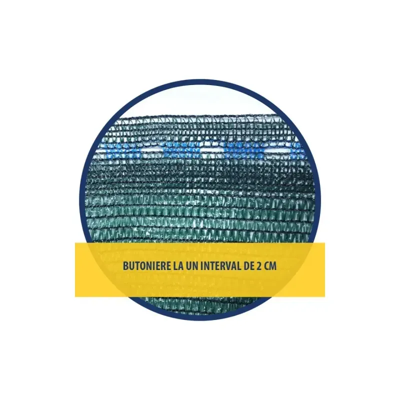 Casa si Gradina - Gradinarit si plante - Sere si solarii - Plasa umbrire 120 g/mp, 2 x 50 m, verde, DSH 241253 - Infinity.ro