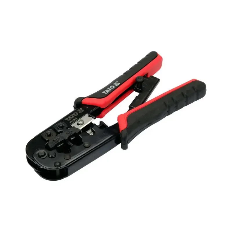 Casa si Gradina - Constructii - Scule de mana si unelte - Clesti si patenti - Cleste pentru sertizarea mufelor RJ45 / RJ11 Yato YT-22442 - Infinity.ro