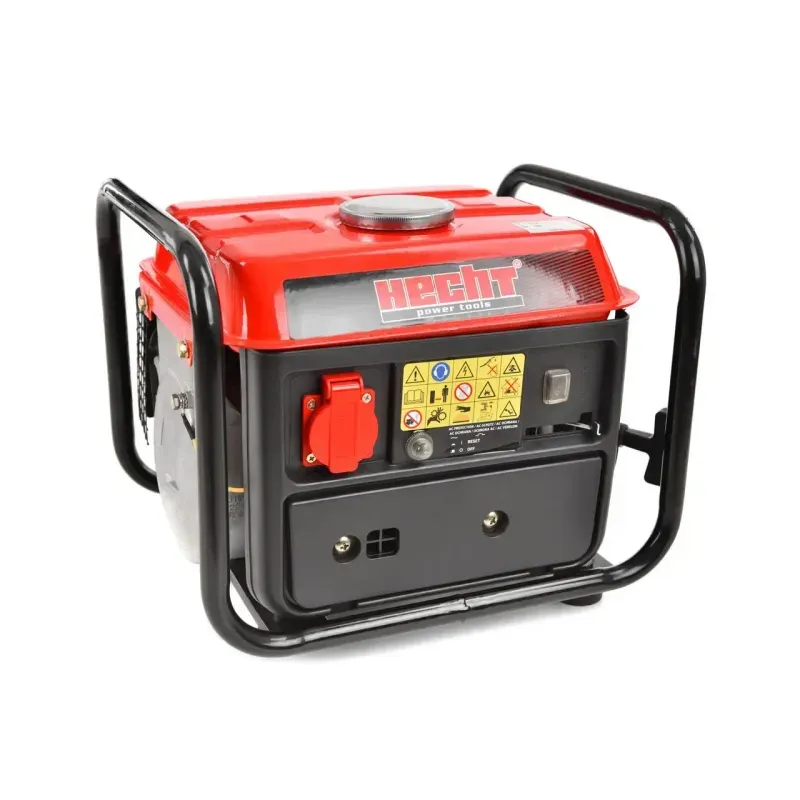 Casa si Gradina - Electrice - Generatoare electrice - Generator de curent monofazat HECHT GG 950, motor benzina, 2 timpi, 63 CC, 0.65 kW, max 0.72 kW, cu maner - Infinity.ro