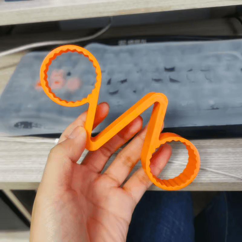 Auto si Moto - Anvelope si jante - Accesorii roti - Alte accesorii roti - Indicator Siguranta, ABY PRODUCTS, Prezon Inel Dublu, 33 mm, Portocaliu - Infinity.ro