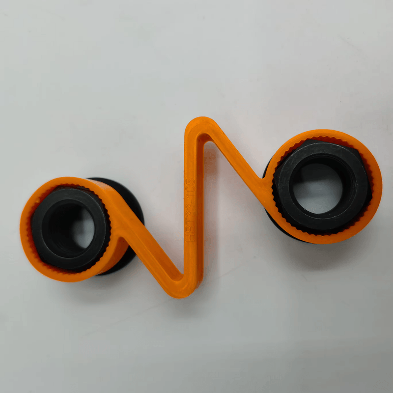 Auto si Moto - Anvelope si jante - Accesorii roti - Alte accesorii roti - Indicator Siguranta, ABY PRODUCTS, Prezon Inel Dublu, 32 mm, Portocaliu - Infinity.ro