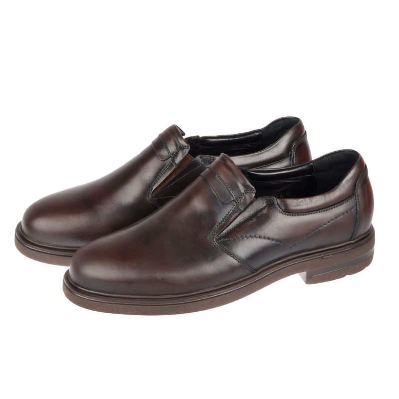 Fashion, accesorii si bijuterii - Barbati - Incaltaminte barbati - Pantofi barbati - Pantofi barbati din piele naturala Dyany Kamik, maro, 42 - Infinity.ro