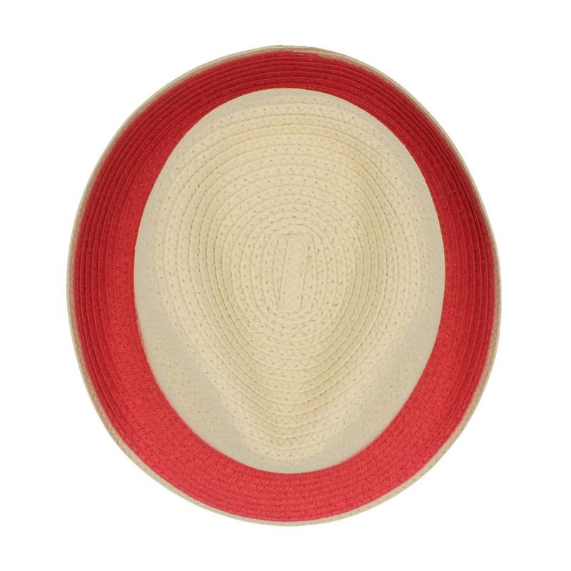 Fashion, accesorii si bijuterii - Barbati - Accesorii barbati - Caciuli si sepci barbati - Palarie de plaja barbati nature cu roz - Infinity.ro