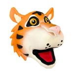 Jucarii, Copii si Bebe - Jucarii si jocuri - Jucarii & jocuri educative - Jucarii interactive - Marioneta de mana, pentru copii, Deluxebase, 13 cm, model tigru - Infinity.ro