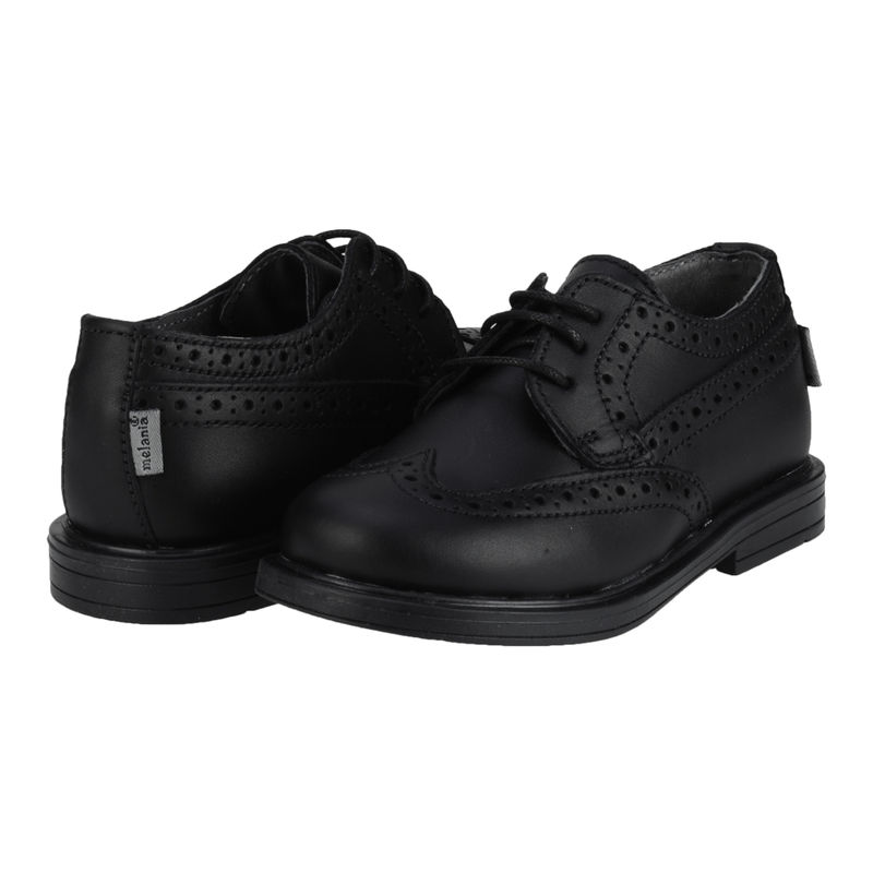 Fashion, accesorii si bijuterii - Copii - Incaltaminte copii - Pantofi copii - Pantofi baieti Melania Johnston, nero, 32 - Infinity.ro