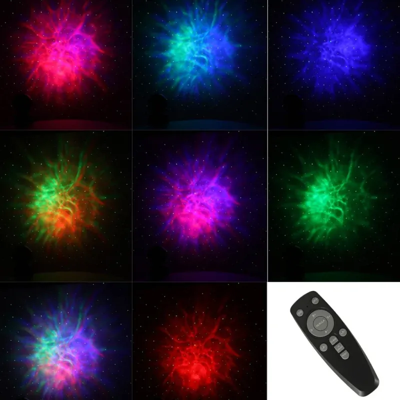 Casa si Gradina - Corpuri si surse de iluminat - Iluminat comercial si industrial - Proiectoare si lampi de lucru - Proiector in forma de astronaut cu stea, permite proiectarea stelelor sau galaxiilor, Gonga® Alb - Infinity.ro