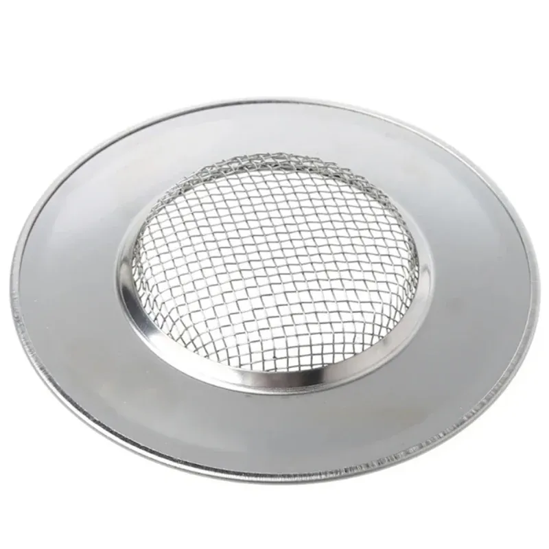 Casa si Gradina - Sanitare - Chiuveta bucatarie si accesorii - Chiuvete bucatarie - Sita de scurgere din otel pentru infundarea chiuvetei, diametru 7.5 cm, Gonga® Argintiu - Infinity.ro