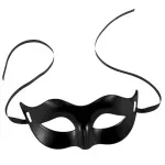 Casa si Gradina - Decoratiuni - Decoratiuni petrecere - Masti si costume carnaval - Masca Venetiana simpla, Gonga® Negru - Infinity.ro