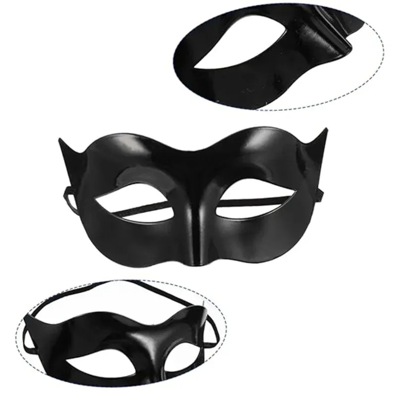 Casa si Gradina - Decoratiuni - Decoratiuni petrecere - Masti si costume carnaval - Masca Venetiana simpla, Gonga® Negru - Infinity.ro