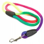 Petshop - Accesorii petshop - Zgarzi, lese si hamuri - Lese - Lesa pentru caini, foarte rezistenta, 1.2 m, Gonga® Multicolor - Infinity.ro