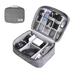 Casa si Gradina - Constructii - Depozitare, transport si protectie - Organizatoare si cutii scule - Geanta tip organizator pentru cabluri si accesorii, Gonga® Gri - Infinity.ro