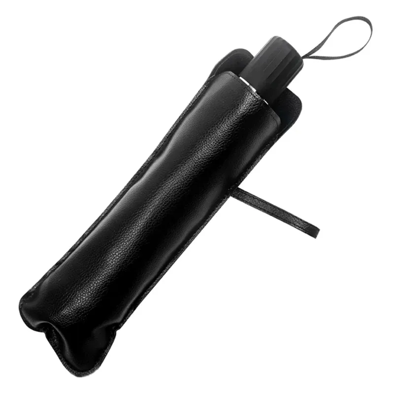 Auto si Moto - Piese auto si accesorii - Interior auto - Accesorii interior - Parasolar auto tip umbrela, protejeaza impotriva radiatiilor solare, universal, 130x75 cm, Gonga® Negru - Infinity.ro